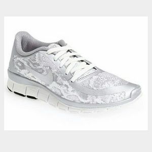 Snake print Nike sneakers
